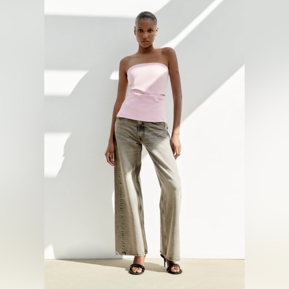Zara Strapless Top